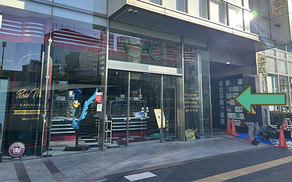 JR中央南改札から当院までの道順6